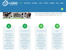 Tablet Screenshot of colegiologo.com.br